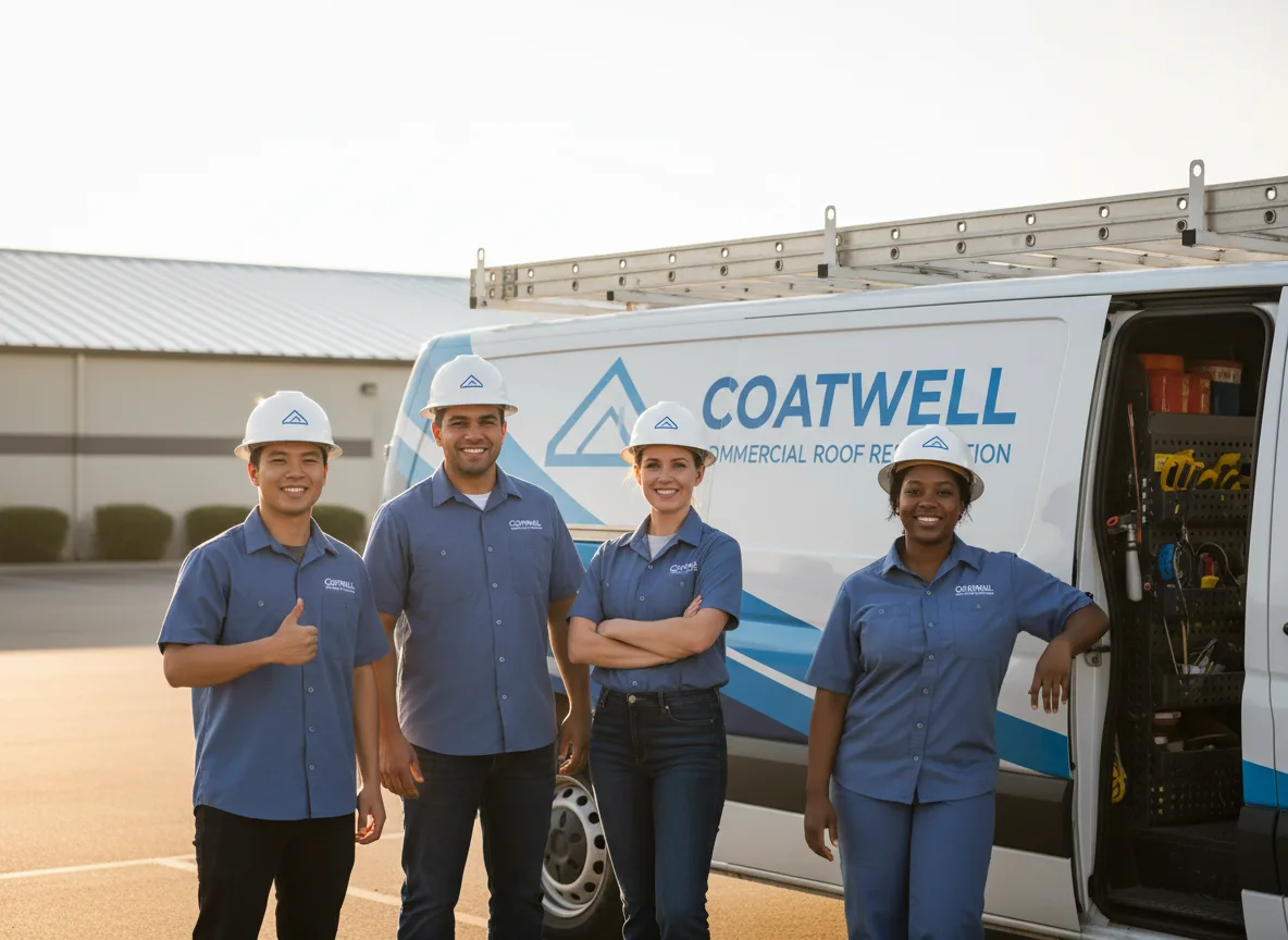 Commercial roof coating company in Black Earth, WI